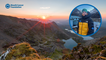 TREK MT. SNOWDON FOR MOUTH CANCER